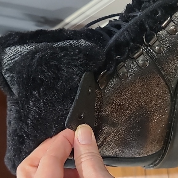 Pajar Penny Pewter Faux Fur Snow Boot Sz. 8/8.5 - Picture 7 of 16
